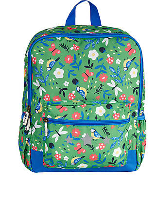 Frugi Zainetto Adventurers - Hedgerow - 28 x 34 x 11 cm - Fatto con Materiale Riciclato! Zaini