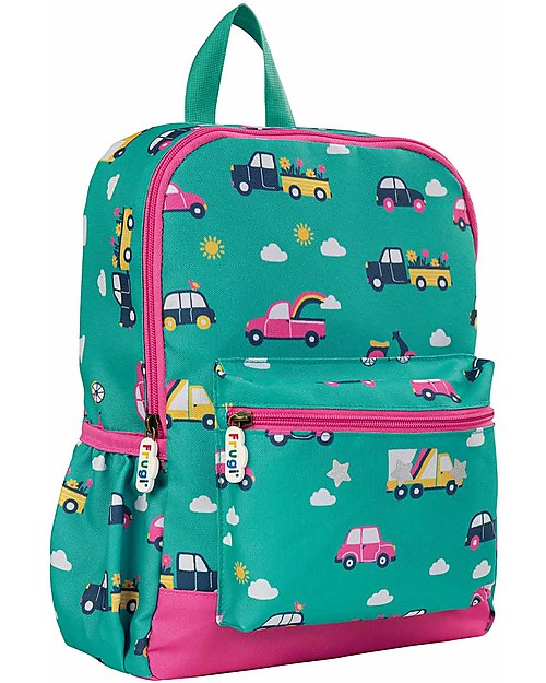 Frugi Zainetto Adventures - Aqua Rainbow Roads - 100% materiale riciclato! Zaini Asilo