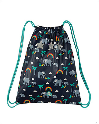 Frugi Zainetto Morbido con Dettagli Riflettenti - Arcobaleno - Tessuto Reciclato Zainetti