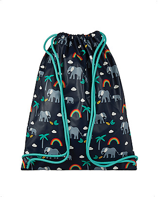 Frugi Zainetto Morbido con Dettagli Riflettenti - Arcobaleno - Tessuto Reciclato Zainetti