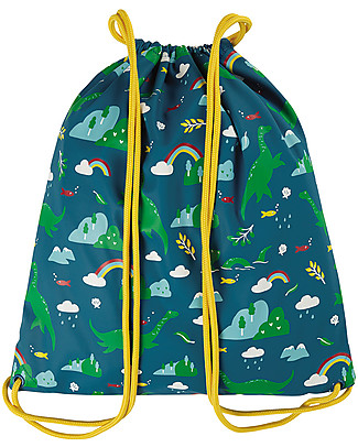 Frugi Zainetto Morbido con Dettagli Riflettenti - Loch Ness - Waterproof e Reciclato! Zainetti