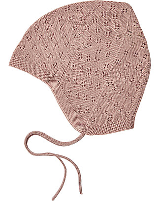 Fub Cappellino Baby, Rosa - 100% Lana Merino Cappelli Invernali