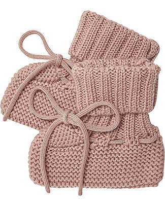 Fub Scarpine Baby, Rosa - 100% Lana Merino Scarpe