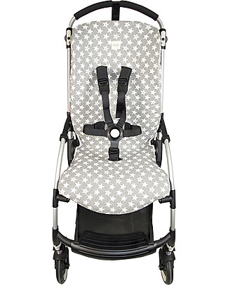Fun*das bcn Cover per Passeggino Bugaboo Bee, Fun Vintage Star - Cotone elasticizzato Accessori