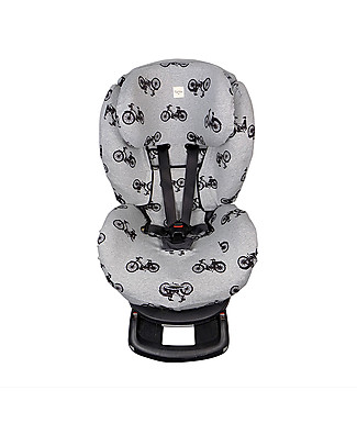 Fun*das bcn Cover per Seggiolino Auto Gruppo 1 Besafe Izi Comfort X3 and X4, Izi Plus, Izi Kid e Izi Kid 2 size - Black Bikes Accessori Seggiolini Auto