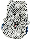 Fun*das bcn Cover per Seggiolino Auto Maxi-Cosi Cabriofix, Fun Black Star - Cotone elasticizzato Accessori Seggiolini Auto
