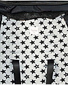 Fun*das bcn Materassino per Passeggino Baby Jogger City Mini, Fun Black Star - Cotone elasticizzato Materassini e Riduttori
