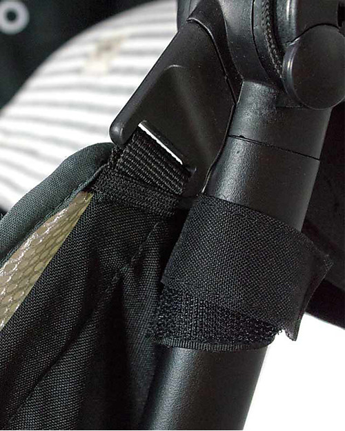 Fun*das bcn Materassino per Passeggino Babyzen Yoyo, Kodak Stripes - Cotone Elasticizzato Materassini e Riduttori