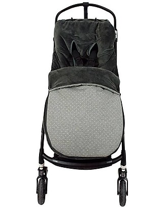 Fun*das bcn Sacco Universale Imbottito Teddy, Vintage Dots - Cotone Elasticizzato Accessori
