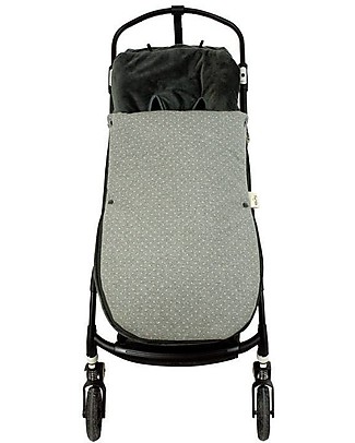 Fun*das bcn Sacco Universale Imbottito Teddy, Vintage Dots - Cotone Elasticizzato Accessori