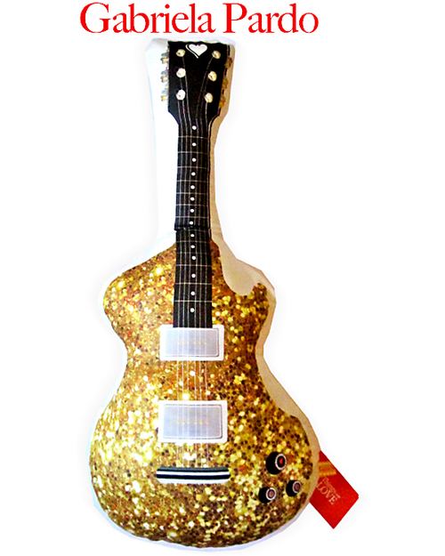 Gabriela Pardo Cuscino Chitarra Bio - Oro Materassi