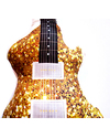 Gabriela Pardo Cuscino Chitarra Bio - Oro Materassi