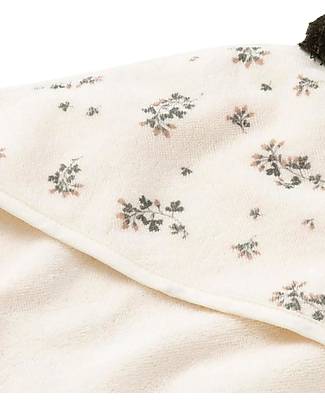 Garbo&Friends Asciugamano Baby con Cappuccio - Bluebell - 80 x 80 cm - 100% Cotone da 500 g/m2 Accappatoi e Asciugamani