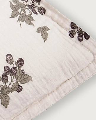 Garbo&Friends Federa per Cuscino - 50 X 70 cm - Blackberry - 100% Mussola di Cotone Lenzuola e Federe