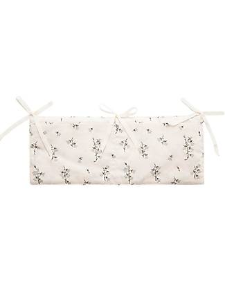 Garbo&Friends Pochette per Lettino - 17 x 40 cm - Bluebell - Cotone Percalle Contenitori Portaoggetti