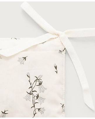 Garbo&Friends Pochette per Lettino - 17 x 40 cm - Bluebell - Cotone Percalle Contenitori Portaoggetti