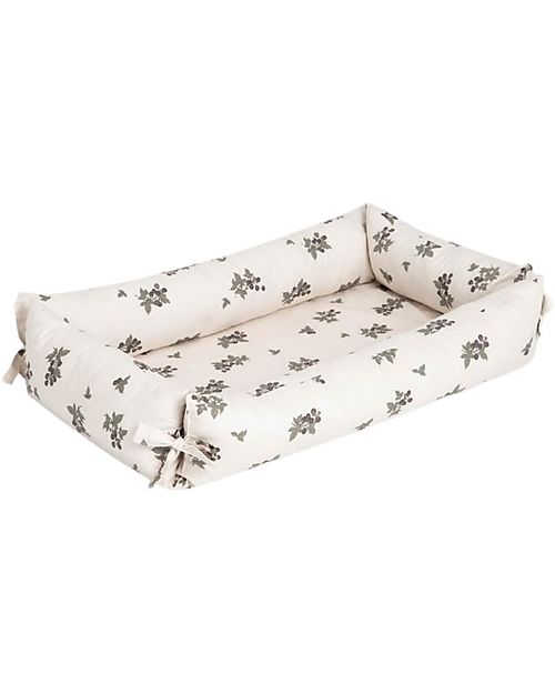 Garbo&Friends Riduttore per Bèbè - 35 x 65 x 16 cm - Blackberry - Cotone Percalle Riduttori Lettino