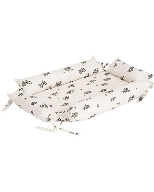 Garbo&Friends Riduttore per Bèbè - 35 x 65 x 16 cm - Blackberry - Cotone Percalle Riduttori Lettino