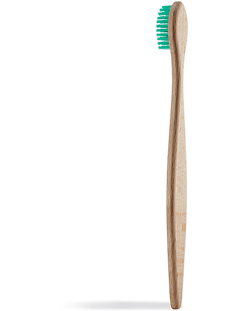 Georganics Spazzolino in Legno di Faggio - Setole Medie - Ecologico! Spazzolini