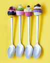 Ginger Set 4 Cucchiaini Cupcake da Dessert Posate