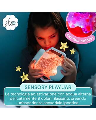Glo Pals Barattolo per Gioco Sensoriale - Corallo - Adatto da 18 Mesi Giochi Sensoriali_