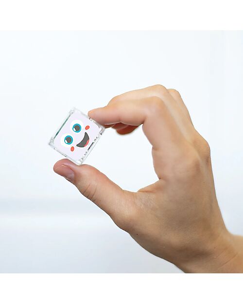Glo Pals Cubi Luminosi Party Pal - Bianco - Set da 4 - Adatto da 3 Anni Giochi Sensoriali_