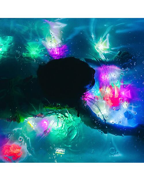 Glo Pals Cubi Luminosi Party Pal - Bianco - Set da 4 - Adatto da 3 Anni Giochi Sensoriali_