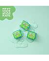 Glo Pals Cubi Luminosi Pippa - Verde - Set da 4 - Adatto da 3 Anni Giochi Sensoriali_