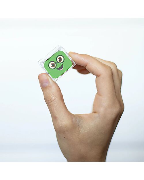 Glo Pals Cubi Luminosi Pippa - Verde - Set da 4 - Adatto da 3 Anni Giochi Sensoriali_