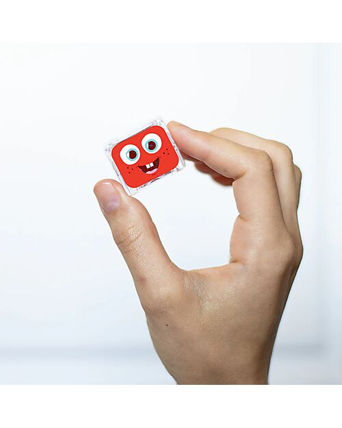 Glo Pals Cubi Luminosi  Sammy - Rosso - Set da 4 - Adatto da 3 Anni Giochi Sensoriali_