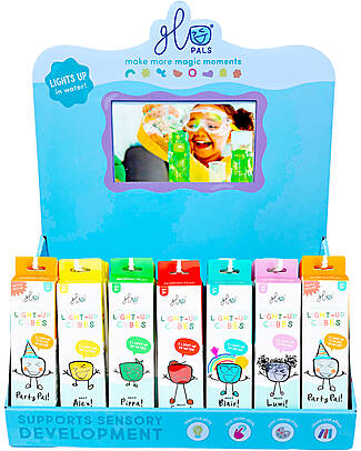 Glo Pals Espositore da Banco - Schermo LCD - P: 1 cm - L: 17 cm - H: 10,5 cm - con cavo USB incluso POS