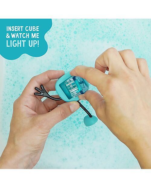 Glo Pals Set Personaggio Blair - con 2 Cubi Inclusi - Azzurro - Adatto da 3 anni - 100% Plastica Riciclata Giochi Sensoriali_