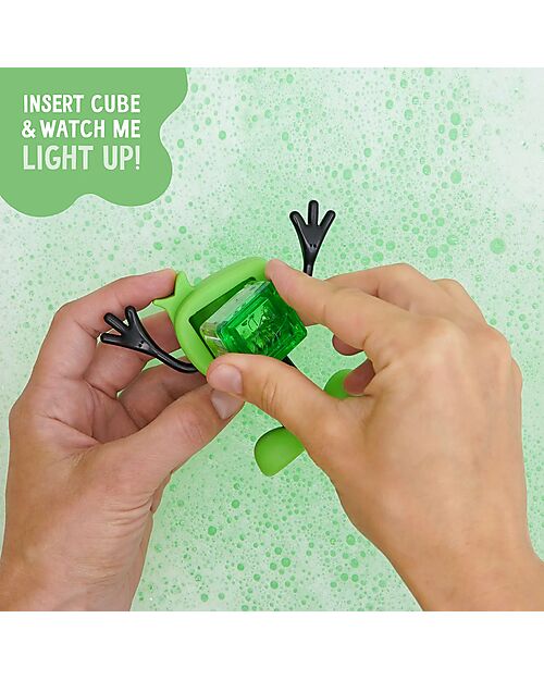 Glo Pals Set Personaggio Pippa - con 2 Cubi Inclusi - Verde - Adatto da 3 anni - 100% Plastica Riciclata Giochi Sensoriali_