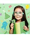 Glo Pals Set Personaggio Pippa - con 2 Cubi Inclusi - Verde - Adatto da 3 anni - 100% Plastica Riciclata Giochi Sensoriali_