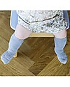 GoBabyGo Calzini Antiscivolo, Grigio Melange - Cotone Calzini Antiscivolo