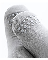 GoBabyGo Calzini Antiscivolo, Grigio Melange - Cotone Calzini Antiscivolo