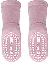 GoBabyGo Calzini Antiscivolo, Rosa Antico - Cotone Calzini Antiscivolo