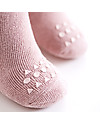 GoBabyGo Calzini Antiscivolo, Rosa Antico - Cotone Calzini Antiscivolo