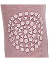 GoBabyGo Collant Antiscivolo per Gattonare, Rosa Antico - Cotone Calze