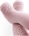 GoBabyGo Collant Antiscivolo per Gattonare, Rosa Antico - Cotone Calze