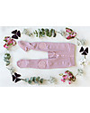 GoBabyGo Collant Antiscivolo per Gattonare, Rosa Antico - Cotone Calze