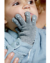 GoBabyGo Guanti con Gommini Antiscivolo - Grigio Petrolio Guanti