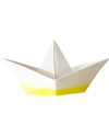 Goodnight Light Lampada Barchetta Origami - Giallo Dip Dye - Basso Consumo Energetico! Lampade da Comodino