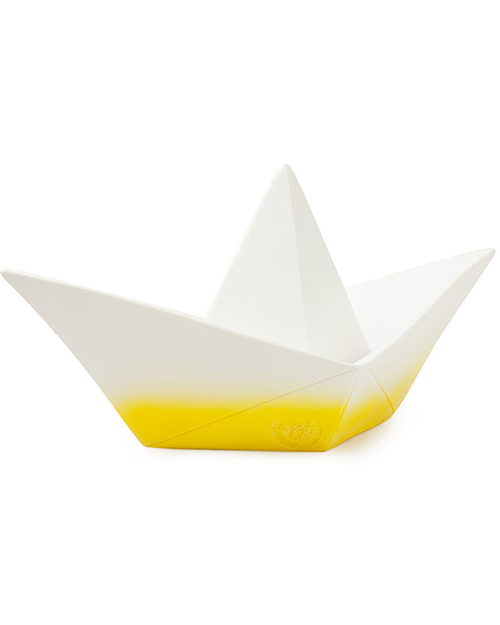 Goodnight Light Lampada Barchetta Origami - Giallo Dip Dye - Basso Consumo Energetico! Lampade da Comodino