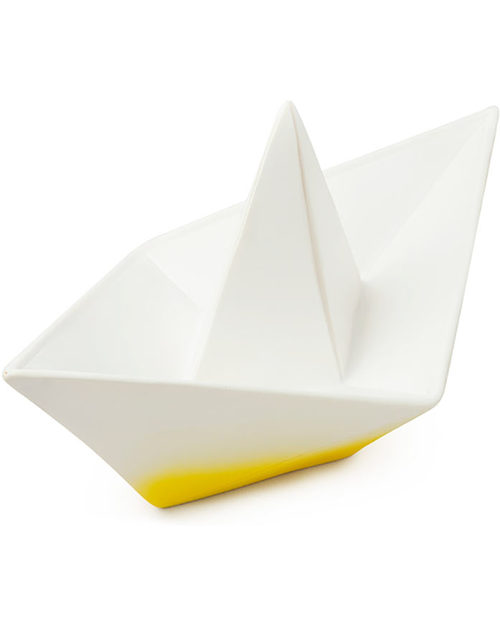 Goodnight Light Lampada Barchetta Origami - Giallo Dip Dye - Basso Consumo Energetico! Lampade da Comodino