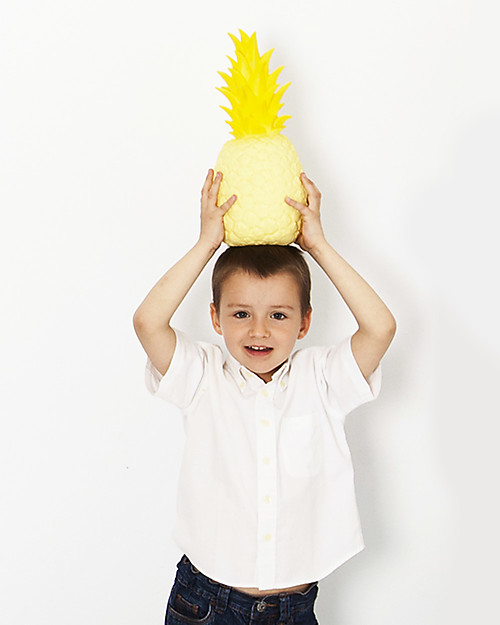 Goodnight Light Lampada Pina Colada - Ananas Giallo Pastello - Basso Consumo Energetico! Lampade da Notte