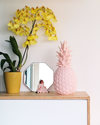 Goodnight Light Lampada Pina Colada - Ananas Rosa Pastello - Basso Consumo Energetico! Lampade da Comodino