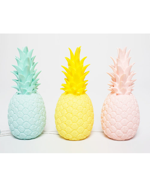 Goodnight Light Lampada Pina Colada - Ananas Rosa Pastello - Basso Consumo Energetico! Lampade da Comodino