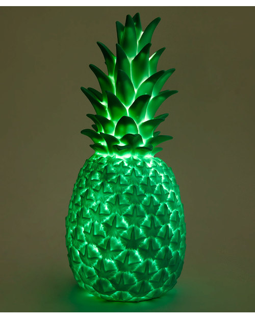 Goodnight Light Lampada Pina Colada - Ananas Verde Tropicale - Basso Consumo Energetico! Lampade da Comodino