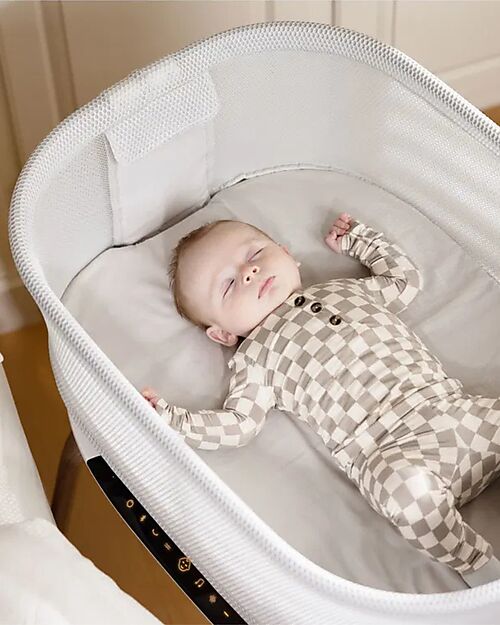 Graco Eluma Nest - Luna - Culla Smart con Movimento Automatico e Suoni Rilassanti Culle e Ceste